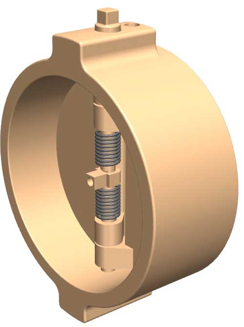Wafer Type	Duo Check	Valve resim